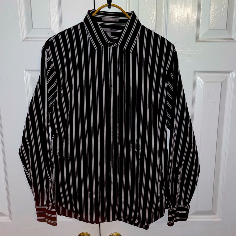 Apartment 9 men’s men’s large dress shirt superfine 80s cotton